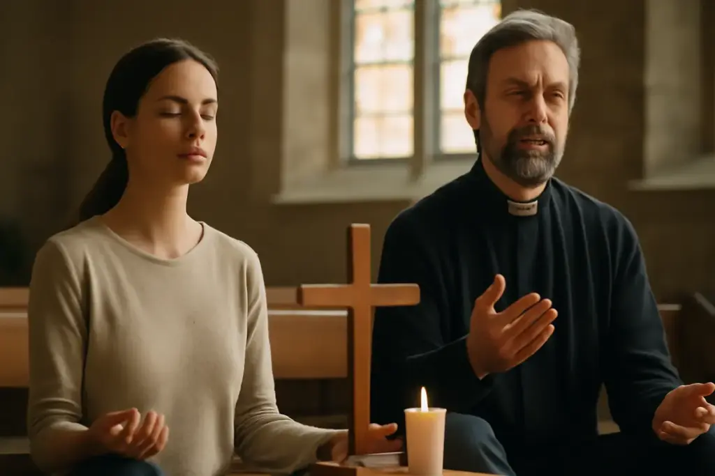 Meditazione cristiana guidata: il metodo semplice che apre alla pace interiore profonda